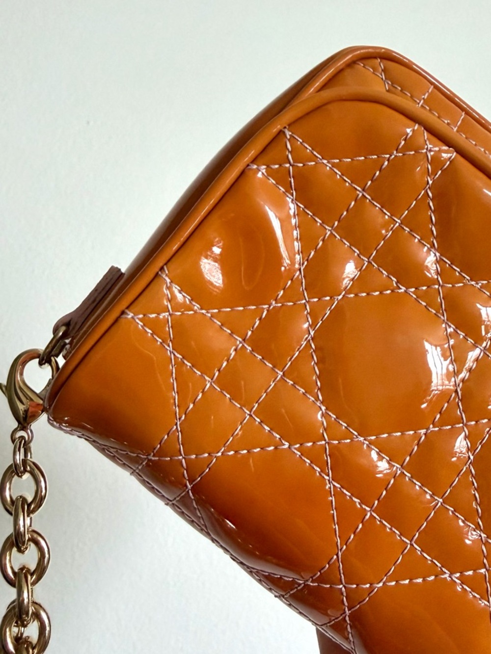 Dior Patent Cannage Lady Dior Small Bag - Picture 12 of 15